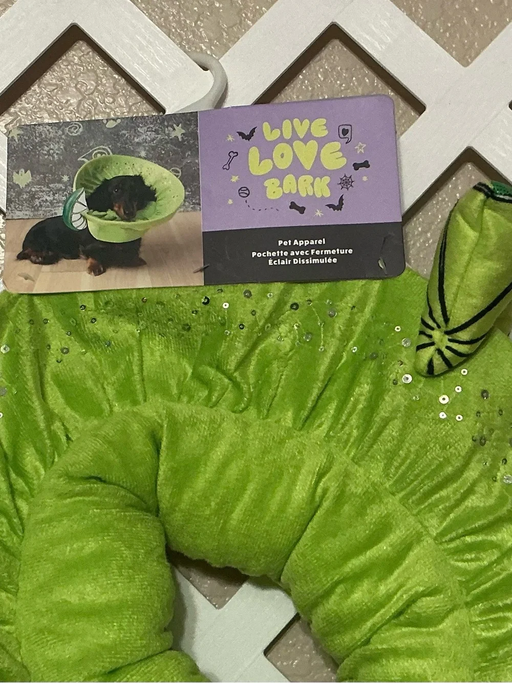 Margarita with Lime Slice Halloween Costume Dog Collar